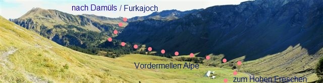 Galt�r - Furkajoch - Freschen