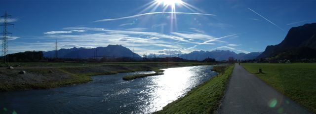 Radweg Binnenkanal Rheintal