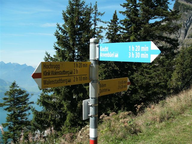 Gocht (Walenstadtberg - Laubegg - Quinten)