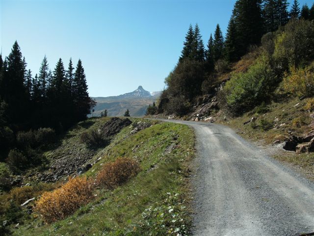 Prodalp - Pan��l, Wanderweg