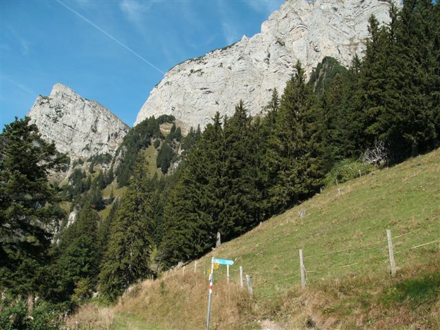 Gocht ob Quinten, Churfirsten