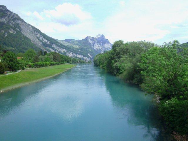 Linth Kanal bei Weesen