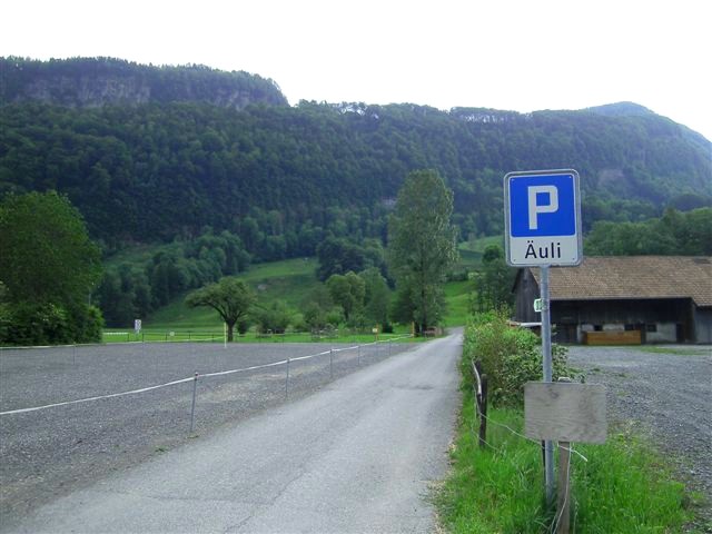 Walensee Walenstadt - Parkplatz uli